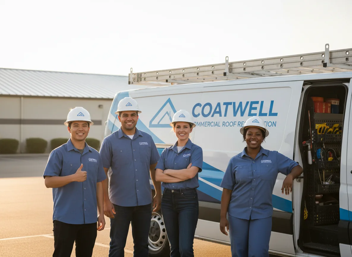 Commercial roof coating company in Zaleski, OH